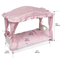 Badger Basket Doll Canopy Bed -Doll Sale Shop GUEST 81e4620a 7f5d 4036 a7e6 d60d1850b11a