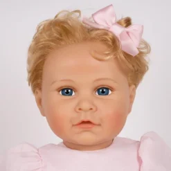 Paradise Galleries Reborn Toddler Girl Doll Lovey, 20 Inch With Medium Skin Tone, Light Blonde Hair And Blue Eyes, Made In SoftTouch Vinyl -Doll Sale Shop GUEST 85be726f 5c8d 46e0 979a a5b5cd1fe1da