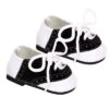 Sophia’s Saddle Shoes For 18” Dolls, Black/White