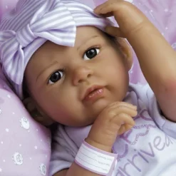 Paradise Galleries Real Life Baby Doll The Princess Has Arrived. 20 Inch Reborn Baby Girl Crafted In Silicone - Like Vinyl & Weighted Cloth Body -Doll Sale Shop GUEST 914a5940 28b5 4741 8d51 84d59e03a0d8