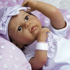 Paradise Galleries Real Life Baby Doll The Princess Has Arrived. 20 Inch Reborn Baby Girl Crafted In Silicone - Like Vinyl & Weighted Cloth Body -Doll Sale Shop GUEST 93ba0abf 295c 411c 8a20 f44e2a2a6488