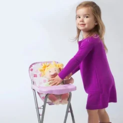 Manhattan Toy Baby Stella Blissful Blooms High Chair First Baby Doll Play Set For 15" Dolls -Doll Sale Shop GUEST 978710e4 32ed 441b 8f10 5064fe612a50