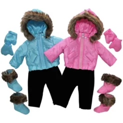 The Queen's Treasures 15" Baby Doll Clothes Set Of Two Winter Outerwear -Doll Sale Shop GUEST 97ebfe4a e3d8 4acf 872c af6f73379960