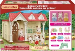 Calico Critters Sweet Raspberry Home Gift Set, Dollhouse Playset With 3 Collectible Figures, Furniture And Accessories -Doll Sale Shop GUEST 9a900762 b824 477a b5ee 656bcf203e92