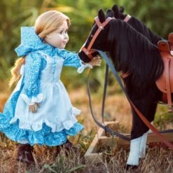 The Queen's Treasures 18 Inch Doll Clothes 4 Piece Blue Calico Dress -Doll Sale Shop GUEST 9d213c13 764b 4023 a3e5 a6976d7860d3 1