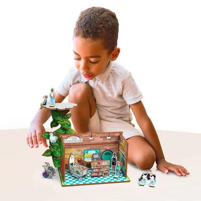 Storytime Toys Jack & The Giant's Beanstalk & Grocery 3D Puzzle Book And Toy Mini Set - 3 In 1 - Book, Build, Play 4 Storytime Toys Jack & The Giant's Beanstalk & Grocery 3D Puzzle Book And Toy Mini Set - 3 In 1 - Book, Build, Play - Image 4