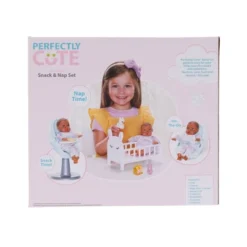 Perfectly Cute Baby Snack And Nap Set 8" Baby Doll - Light Brown Hair/Brown Eyes -Doll Sale Shop GUEST a1e9bfb0 94d0 4055 83c7 23bd509fab98