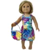 Doll Clothes Superstore Size 7 Matching Girl And Doll Bright Flower Sundresses