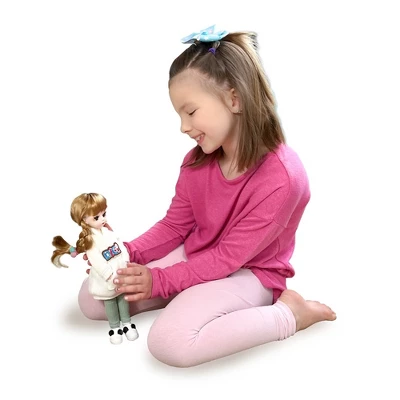 Funphix Set Of 2 Dolls-1 Boy, 1 Girl Doll 11.8 Inches With Movable Joints 4 Funphix Set Of 2 Dolls-1 Boy, 1 Girl Doll 11.8 Inches With Movable Joints - Image 4