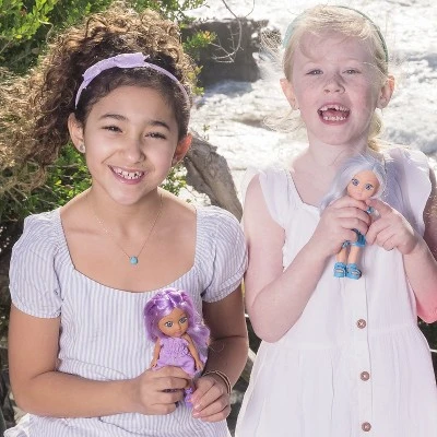 Adora Fairy Garden Friends - 6 Inch Interactive Doll With Magical Hair - Lavender 4 Adora Fairy Garden Friends - 6 Inch Interactive Doll With Magical Hair - Lavender - Image 4