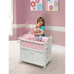 Badger Basket Cabinet Doll Crib With Gingham Bedding And Free Personalization Kit - White/Pink 12 Badger Basket Cabinet Doll Crib With Gingham Bedding And Free Personalization Kit - White/Pink -Doll Sale Shop GUEST ad1f986a 3431 4f7f 979f cedd121aa383