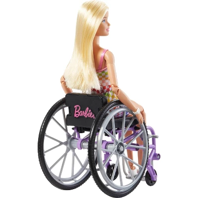 Barbie Fashionistas Doll With Wheelchair And Ramp And Blonde Hair 2 Barbie Fashionistas Doll With Wheelchair And Ramp And Blonde Hair - Image 2