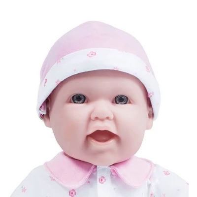 JC Toys La Baby 16" Doll - Pink Flower Outfit 1 JC Toys La Baby 16" Doll - Pink Flower Outfit