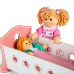 Bigjigs Toys Wooden Cradle For 10"-12" Doll -Doll Sale Shop GUEST b9514223 0b37 4263 b909 ccaf239c5938