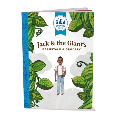Storytime Toys Jack & The Giant's Beanstalk & Grocery 3D Puzzle Book And Toy Mini Set - 3 In 1 - Book, Build, Play 2 Storytime Toys Jack & The Giant's Beanstalk & Grocery 3D Puzzle Book And Toy Mini Set - 3 In 1 - Book, Build, Play - Image 2