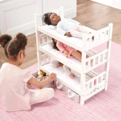 Badger Basket 1-2-3 Convertible Doll Bunk Bed With Bedding And Baskets - White Rose 9 Badger Basket 1-2-3 Convertible Doll Bunk Bed With Bedding And Baskets - White Rose -Doll Sale Shop GUEST bac6cf69 0a34 490c 92e7 6723af21d91f