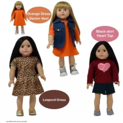 The New York Doll Collection Doll Dress Assortment