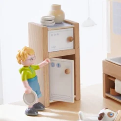 HABA Little Friends Kitchen Room Set - Wooden Dollhouse Furniture For 4" Bendy Dolls -Doll Sale Shop GUEST c9075260 40d6 4eba bfb8 6e3f62f6f205