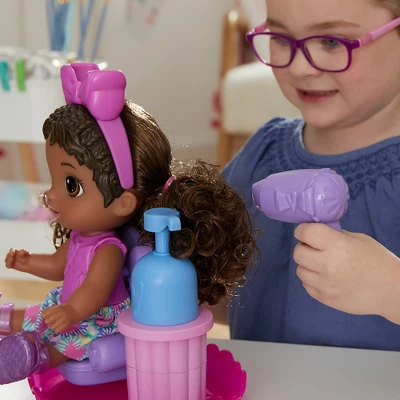 Baby Alive Sudsy Styling Baby Doll - Black Hair 8 Baby Alive Sudsy Styling Baby Doll - Black Hair - Image 8