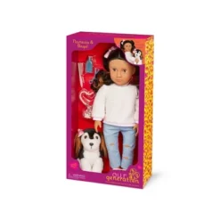Our Generation Nastassia & Angel 18" Doll & Pet Puppy Set -Doll Sale Shop GUEST cdf325b7 fdf4 4d14 bbdc c6b98b316f66