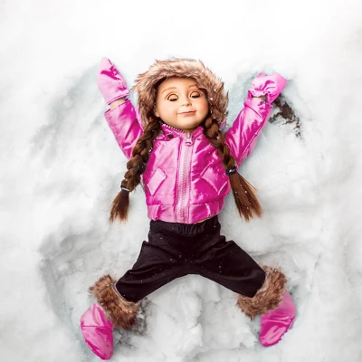 The Queen's Treasures 18 Inch Doll Complete 6 Piece Ski Wear Clothes 1 The Queen's Treasures 18 Inch Doll Complete 6 Piece Ski Wear Clothes