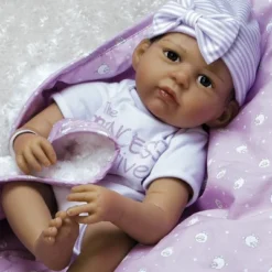 Paradise Galleries Real Life Baby Doll The Princess Has Arrived. 20 Inch Reborn Baby Girl Crafted In Silicone - Like Vinyl & Weighted Cloth Body -Doll Sale Shop GUEST d6348513 170f 473a 8f2e 05237685dc00