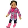 Sophia’s Doll Blouse, Jeggings, Bandana, And Boots For 18" Dolls