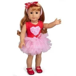 Dress Along Dolly Pink Heart Outfit For American Girl Doll 5 Dress Along Dolly Pink Heart Outfit For American Girl Doll -Doll Sale Shop GUEST dadc1f8f 5065 453a ac3b 1ac99f8fa323
