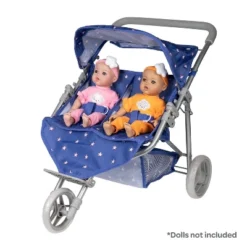 Adora Baby Doll Stroller, Starry Night Stroller Twin Jogger Stroller, Fits Dolls Up To 16 Inches -Doll Sale Shop GUEST de590a8b b94b 469f abdb 1e651c2f0f58
