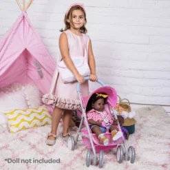 Adora Baby Doll Stroller Glam Glitter Medium Shade Stroller, Sparkly & Glittery, Fits Dolls Up To 20 Inches -Doll Sale Shop GUEST dfccd84c 2b19 47dd bdbf 1baa4c20b634