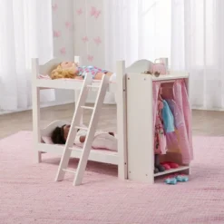 Badger Basket Doll Bunk Beds With Ladder And Storage Armoire 8 Badger Basket Doll Bunk Beds With Ladder And Storage Armoire -Doll Sale Shop GUEST dfe8ca5b c9ab 4b24 ba77 7902922bc188