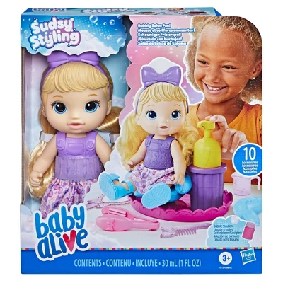 Baby Alive Sudsy Styling Baby Doll - Blonde Hair 1 Baby Alive Sudsy Styling Baby Doll - Blonde Hair