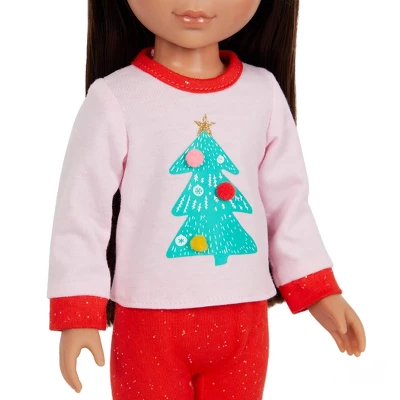 Glitter Girls Fa La La La La PaJaMa Holiday Outfit For 14" Dolls 4 Glitter Girls Fa La La La La PaJaMa Holiday Outfit For 14" Dolls - Image 4