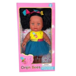 Orijin Bees Sugar Puff 12" Baby Bee Doll - Black Hair With Brown Eyes -Doll Sale Shop GUEST eddfc900 beaf 49a5 950e 79a90493da08