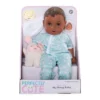 Perfectly Cute My Sleepy Baby 14" Baby Doll - Dark Brunette With Brown Eyes