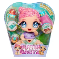 Glitter Babyz Marina Finley With 3 Magical Color Changes Baby Doll - Pink Glitter Hair -Doll Sale Shop GUEST f505eb67 97c6 48c5 bf73 de20b89c854f