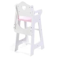 Badger Basket Doll High Chair With Accessories And Free Personalization Kit - White/Pink/Gingham -Doll Sale Shop GUEST f6c2d01c 255a 42c0 9ce1 be4193ec28f6