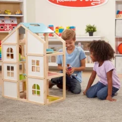 Melissa & Doug Hi-Rise Wooden Dollhouse With Furniture, Garage And Working Elevator 11 Melissa & Doug Hi-Rise Wooden Dollhouse With Furniture, Garage And Working Elevator -Doll Sale Shop GUEST fc7e88d1 de02 4f7d b868 5019e6c1a40c